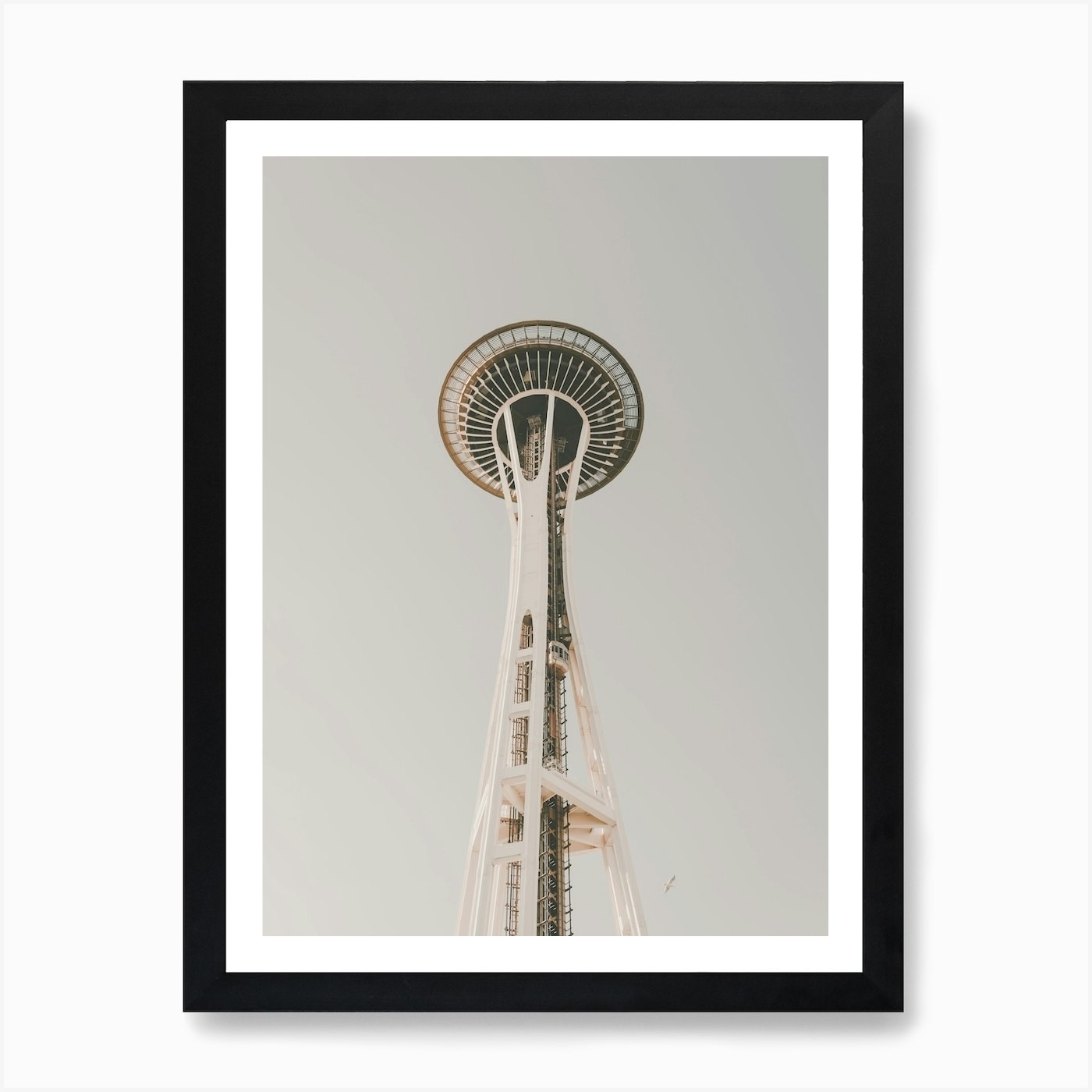 Space Needle Art Print Framed Wall Art Poster Canvas Print Picture