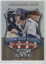 2014 Panini Prizm Perennial Draft Picks Silver 16/100 Braxton Davidson #1 9k7