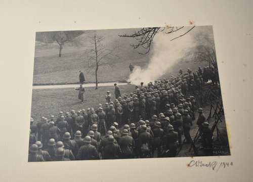 Wartime WWII Photograph Album 31 Photos Signed 1941