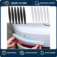 Universal Car Bumper Corner Protector Guard Anti-Collision Strip Silicone