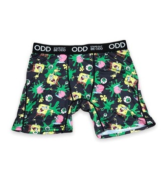 Odd by Odd Sox Men's ''SpongeBob Squarepants'' Boxer Brief - Large