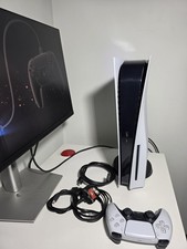 Sony PS5 825GB Standard Disc Edition White Console with Controller #088