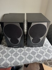 Mission MX-1 Stereo Speakers Matched Pair Good Condition
