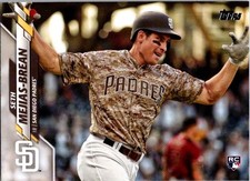 2020 Topps Seth Mejias-Brean  RC 370 San Diego Padres