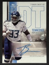 Tvondre Sweat 2024 Topps Signature Class Rookie Class Rc Auto Rca-tsw Titans Tvondre Sweat 2024 Topps Signature Class Rookie Class Rc Auto Rca-tsw Titans