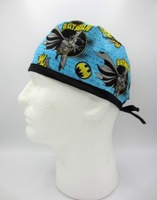 Surgical Scrub Hat for Tieback - Batman Wham