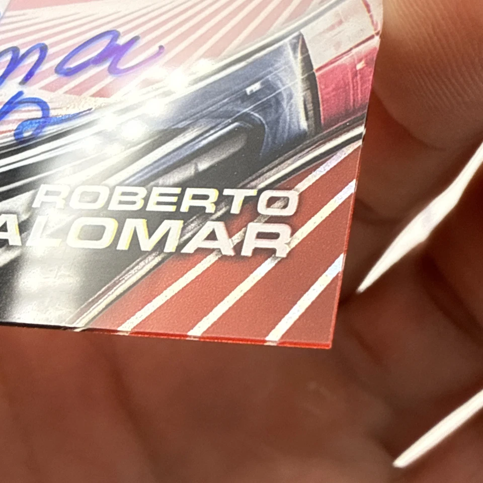 2016 High Tek Roberto Alomar Red Orbit Diffractor Auto /5 #HT-RA - Image 4 of 4