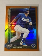2025 Topps Pro Debut Joe Vetrano #PD63 Orange Foil 15/25 Rancho Cucamonga Quakes