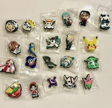 Mixed Cartoon/Anime Rubber Shoe Charms for Cr...