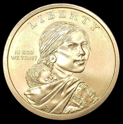 2013-P Native American $1 Dollar BU Treaty w/ Delawares Design US Mint Coin