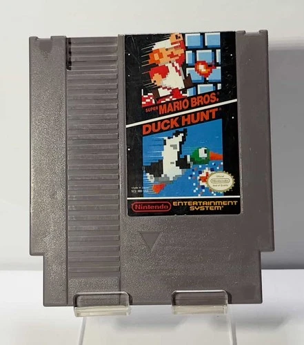 Super Mario Bros./Duck Hunt (Nintendo Entertainment System, 1988) NES TESTED