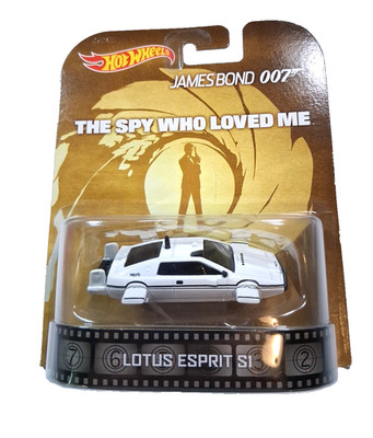 James Bond 007 Hot Wheels The Spy Who Loved Me Lotus Esprit S1 new