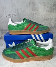 Adidas Gazelle Indoor IH9647 Green Red Mexico, Men's Sneaker FIFA
