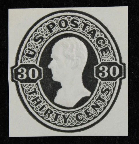 CKStamps: US Cut Square Stamps Collection Scott#U102 Unused H NG