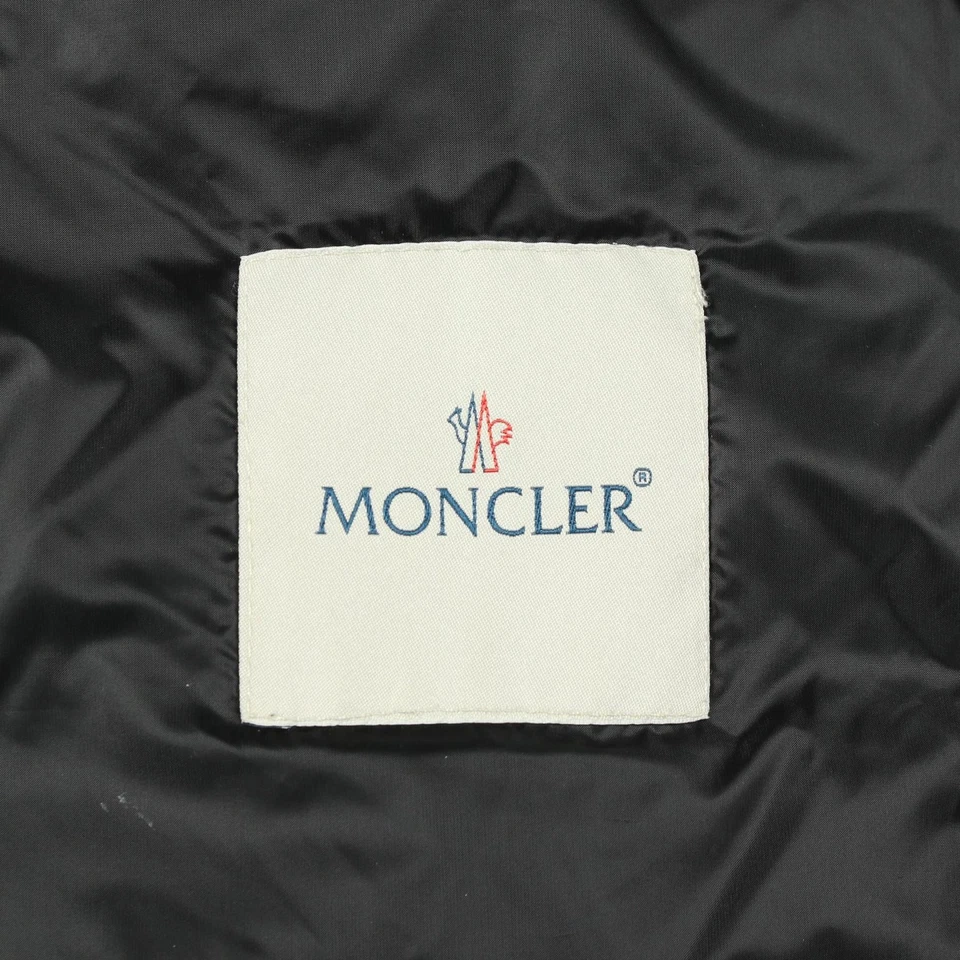 MONCLER PORTES Down vest 4834644 Nylon Black Size 1 Used Women - Image 3 of 4