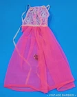 RARE Vintage Barbie Doll Pink Moonbeams #1694 Nightgown Variation TLC ~ 1960's