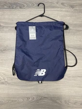 New Balance Drawstring Backpack Gym Travel Bag Yoga