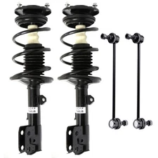 For Toyota Corolla 2009-2013 1.8L l4 Front Complete Struts Sway Bar End Links