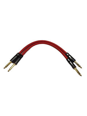 Apos Flow TRS Balanced Audio Cable (Pair) - 1/4'' (6.35mm) Fast Shipping -8 Inch