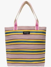 Striped Printed Bag-Green And Purple, Unisex Bag, Multicoloured, Standard,...