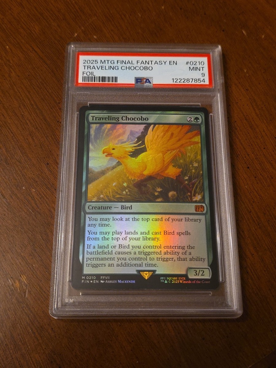 Traveling Chocobo Final Fantasy Foil for sale online | eBay