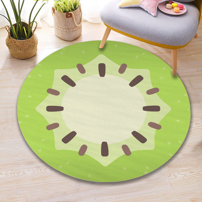Rugendary Cute Kiwi Fruit Rug Cool And Fresh Home Decor For Kitchen Kids Room