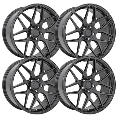 (Set-4) MRR FS1 20x8.5 5x114.3/5x4.5 Carbon Flash 35mm Wheels Rims 20 Inch