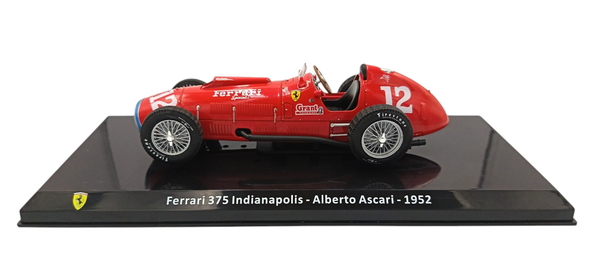 F1 Ferrari 375 #12 Alberto Ascari Indianapolis 500 1952 1/24 Edicola FE24-0074-image
