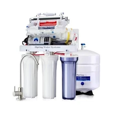 iSpring RCC1UP-AK Reverse Osmosis Water Filter, 100 GPD 7 Stage, White, New