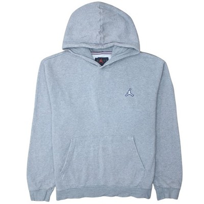 Pullover Hoodie Herren UK Größe M Jordan Grau
