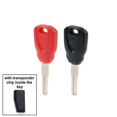 Ducati Key Blank w/ Transponder Chip for Multistrada 950 1200 XDiavel 1260