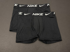 Nike Boy's Boxer Briefs - Black - XL youth 13-15 - 2 Boxer Briefs