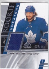 20/21 SP GAME USED..TIMOTHY LILJEGREN..ROOKIE SWEATERS../249..MAPLE LEAFS