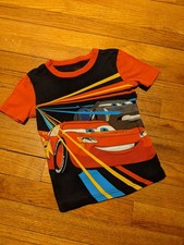 Kids Disney Cars McQueen Movie T-shirt sz 7