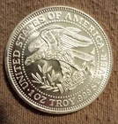 Silver Round 1 oz. One Troy Ounce .999 Fine Silver Trade Unit Uncirculated *****