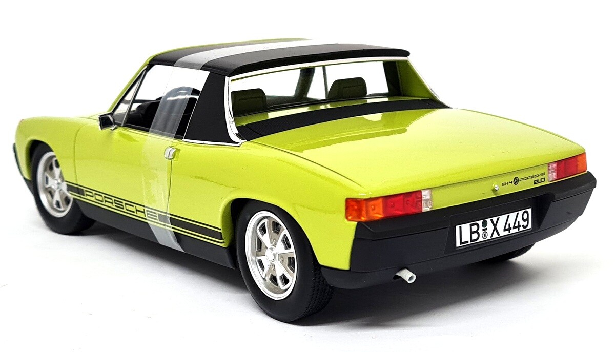Norev 1/18 - VW Porsche 914 2.0 Ravenna Green Diecast Scale