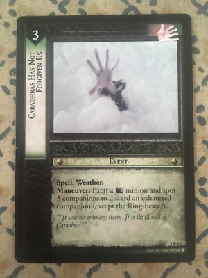 Caradhras Has Not Forgiven Us - Herr der Ringe TCG (Decipher)
