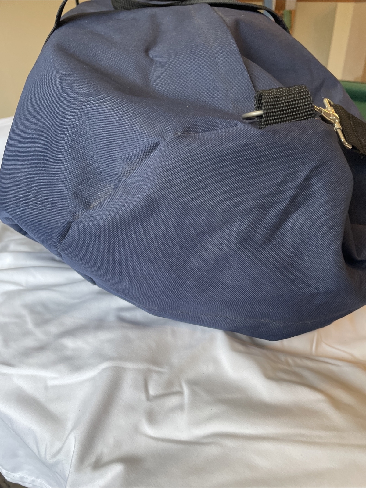 Tony Lama Cowboy Boots Duffel Bag Luggage With Covered Zipper 3 Straps