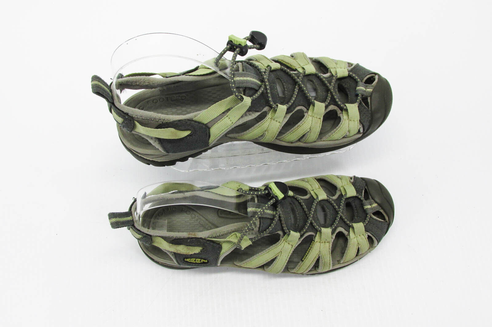 Sandali donna Keen Whisper taglia 8 5 M verdi sportivi scarpe sportive usati qp