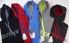 Marmot Pullover Hoody Hoodie Fleece Cotton Blend w Logo NWT 5 Color Style 53640