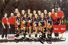 Germany Volleyball Team SIGNED Photo Postcard...