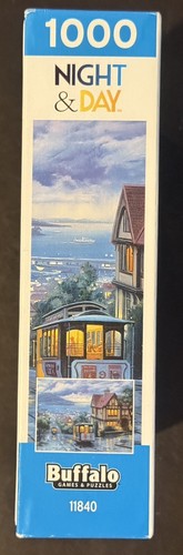 1000 Piece Puzzle "San Francisco Commute" Night & Day - 079346118748 - 11840 - Picture 6 of 7