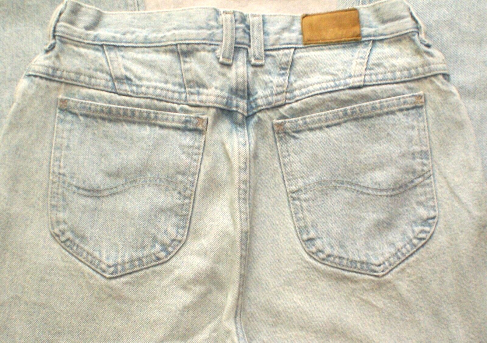 Vintage LEE High Rise Mom Jeans Light Blue Womens Size 12 29x31-image