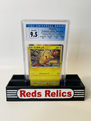Pikachu Holo PikaPika! Pikachu! Campaña PSA 10 124/S-P 2020 Pokemon Japonés