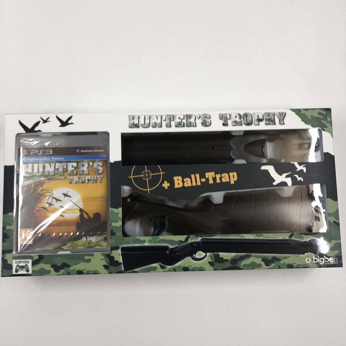 Lot 10 Jeux PS3 Neufs + Fusil Hunter’s Trophy – VF PAL