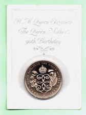 1990 GENUINE FIRST CIRCULATION &pound;5 CROWN IN BRIGHT UNCIRCULATED STATE (346)