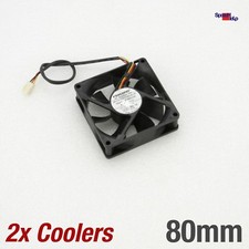 2x Foxconn Pv802512m Cooler Fan 80x80x25mm 25mm 80mm 12v Hp 378339 0.2a