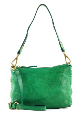 CAMPOMAGGI Shoulder Bag Umhängetasche Schultertasche Tasche Prato grün Neu