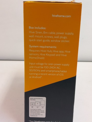 Hive Siren Smart Alarm - Untested - Picture 5 of 10