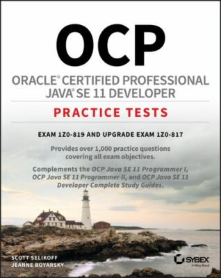 OCP Oracle Certified Professional Java SE- Scott Selikoff, 1119696135, paperback
